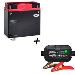 Bateria de litio HJ51913-FP-I + Cargador GENIUS2 Litio