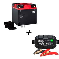 Bateria de litio  HJTX30-FP + Cargador GENIUS2 Litio