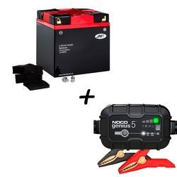 Bateria de litio  HJTX30-FP + Cargador GENIUS5 Litio