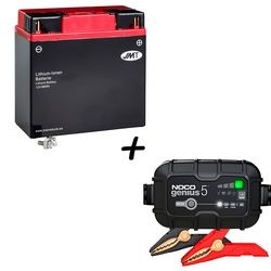 Bateria de litio HJ51913-FP-I + Cargador GENIUS5 Litio