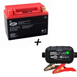 Bateria de litio HJTX9-FP + Cargador GENIUS2 Litio