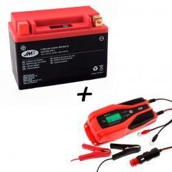 Bateria de litio HJTX9-FP + Cargador JMP SKAN 4.0 Litio REDIR