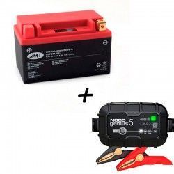 Bateria de litio HJTX7A-FP + Cargador GENIUS5 Litio