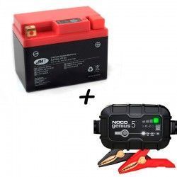 Bateria de litio HJTX5L-FP + Cargador GENIUS5 Litio