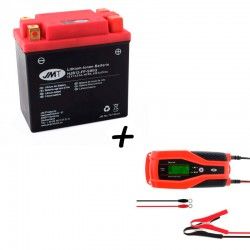 Bateria de litio HJB12-FP + Cargador JMP SKAN 8.0 Litio