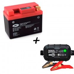 Bateria de litio HJB612-FP + Cargador GENIUS2 Litio