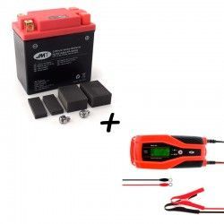 Bateria de litio HJTX14AH-FP + Cargador JMP SKAN 8.0 Litio