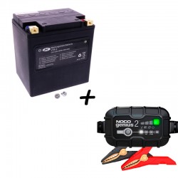 Bateria JMT VTB-2 66010-97C/97A/B AGM + Cargador GENIUS2