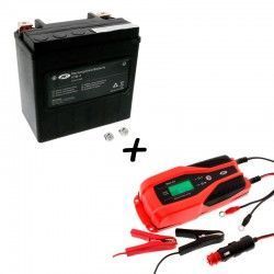 Bateria JMT VTB-3 65958-04A-B 66000208 AGM + Cargador JMP SKAN 4.0 Litio